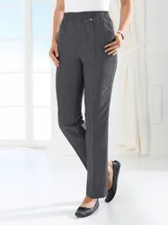Fleckschutz-Hose Knitterarm - Anthrazit - female - Size: 20