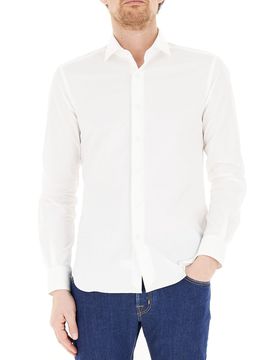 Camicia slim supercotone BIANCO 42