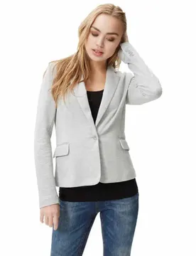 Blazer Julia Light Grey Melange 36