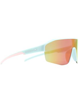 Sonnenbrille Dundee Turquoise/Brown With Pink Mirror Blau
