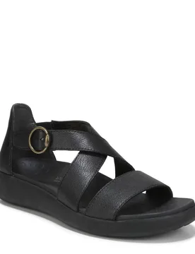 Women's Harmony Rx Strappy Sandals in Black Size: 4 - Black - Size: 4 - Vionic - FashionsVida