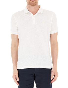 SUN68 Polo misto lino PANNA L