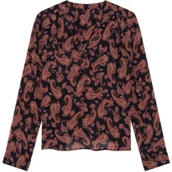 Blusa de mujer con estampado paisley