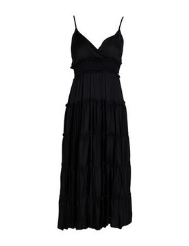 Vestido midi Mujer Negro XL Mujer