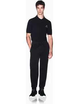 Pantalón deportivo de hombre corte regular con logo gold - Armani Exchange - FashionsVida