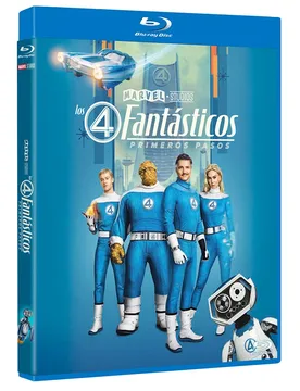 Blu-ray Los 4 Fantásticos Blue / Black One Size unisex - Divisa - FashionsVida