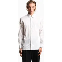 Camisa de hombre regular fit en algodón pima