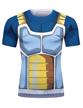 Men 3D Print Sport Quick-dry Breathable T-shirt Compresse Vegeta Fitness Cosplay Party Street Parent-child Short Sleeve Kid Top - Aliexpress - FashionsVida