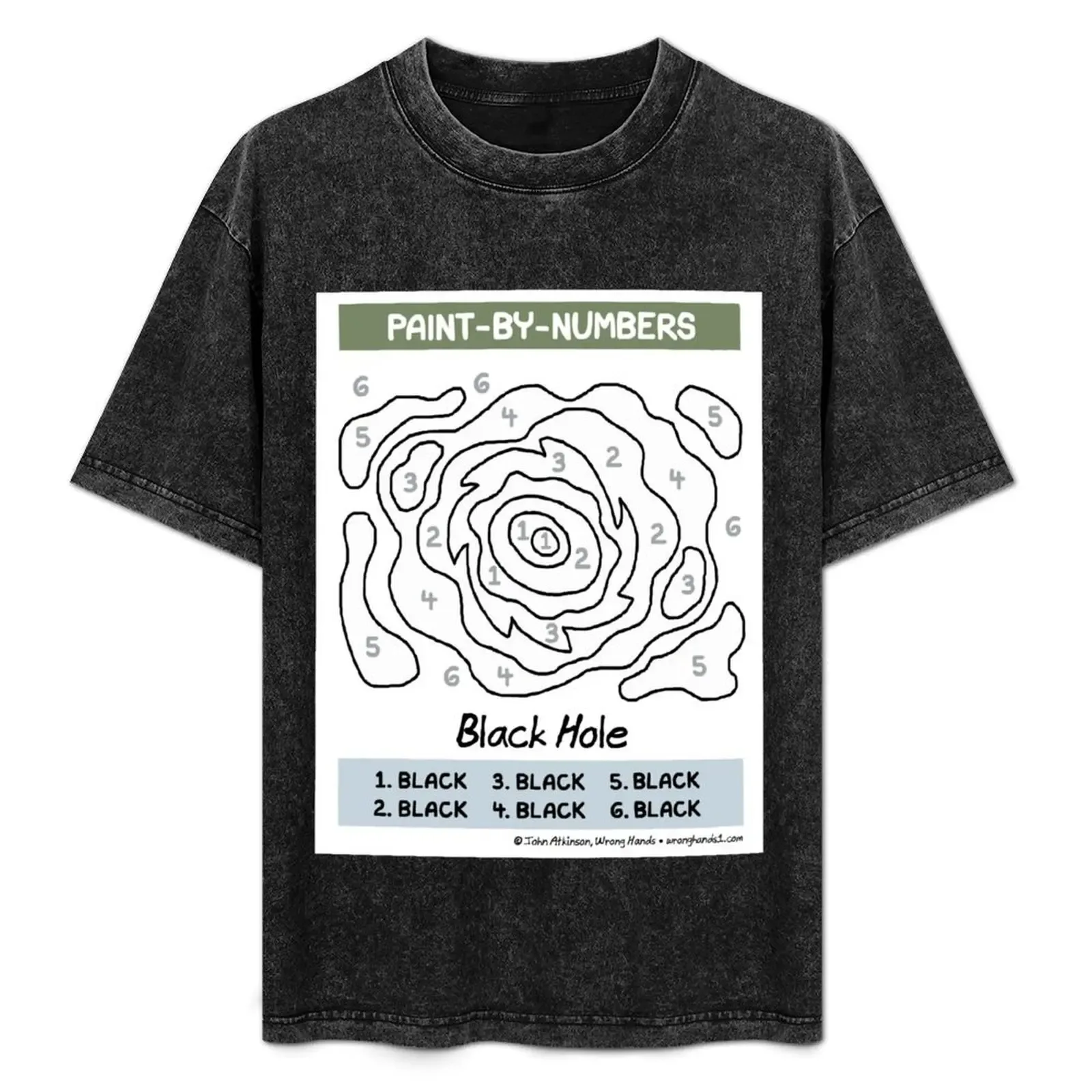 Paint-by-numbers T-Shirt Large Size Basic Casual T-Shirt - Aliexpress - FashionsVida