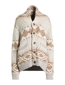 Strickjacke Damen Sand M,XL Damen