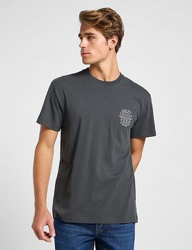 Short Sve Relaxed Tee Washed Black Größe S male