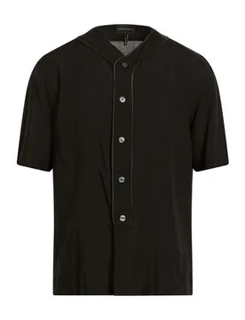 Camisa Hombre Negro S Hombre - Emporio armani - FashionsVida