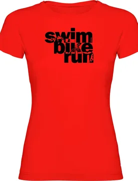 T-shirt à Manches Courtes Word Triathlon - Kruskis - FashionsVida