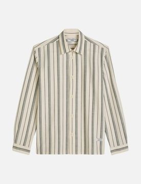 Marc O' Polo Regular- Fit Hemd Gestreift Beige L