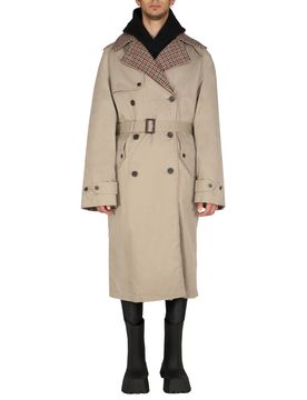 BALENCIAGA Reversible Trench Coat
