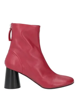 Botines de caña alta Mujer Rojo tomate 35,37,37.5,38,38.5,39,39.5,40,41 Mujer - Halmanera - FashionsVida
