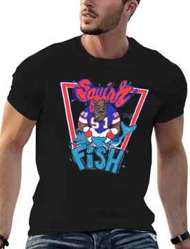 Squish the Fish II T-Shirt t shirts for man graphic vintage man t shirt summer t shirts for man pack white T-shirt - Aliexpress - FashionsVida
