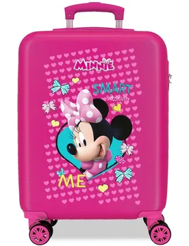Maleta de cabina Minnie Happy Helpers rígida 55cm rígida con capacidad de 34L - Disney - FashionsVida