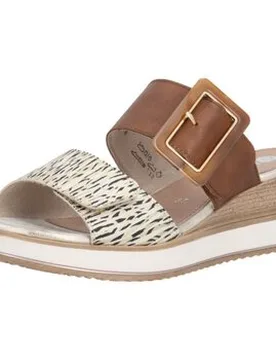 Keilabsatzsandalen Pantoletten D646324 D64 D6463-24 38;40;41;42 - Remonte - FashionsVida