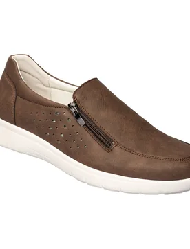 Komfort-Halbschuh "Helga" 36 braun - wonderwalk - FashionsVida