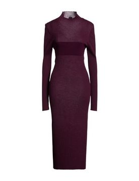 Vestido midi Mujer Ciruela L,M,S,XS Mujer