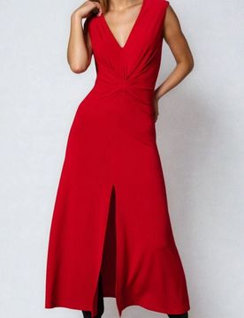 Sinsay - Vestito maxi - rosso