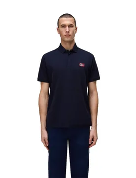 Polo à Manches Courtes Ebea 3 Blue Marine L - Napapijri - FashionsVida