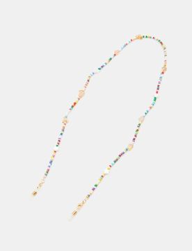 Collana per occhiali con perline - multicolor