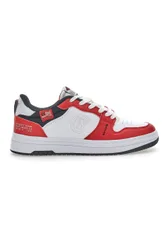 Sneakers Funky Pop Bianche e Rosse 42