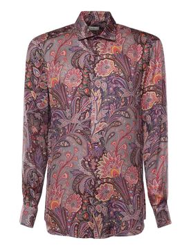 Etro Camicia in Viscosa Stampata