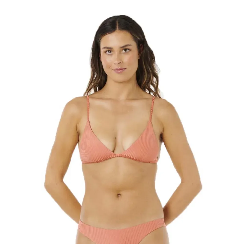 Haut De Bikini Luxe Surf Fixed Tri Red 2XS - Rip curl - FashionsVida