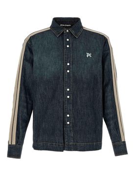 Camicia sportiva con monogramma