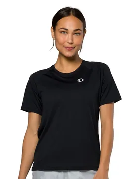 Izumi Maglietta A Maniche Corte Summit Black - Pearl - FashionsVida