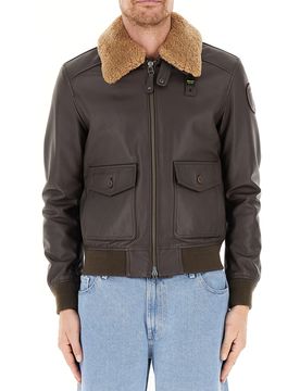 Bomber aviatore pelle MARRONE M