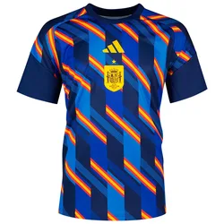 T-shirt à Manches Courtes Avant-match Spain 26/27 Home Dark Blue M