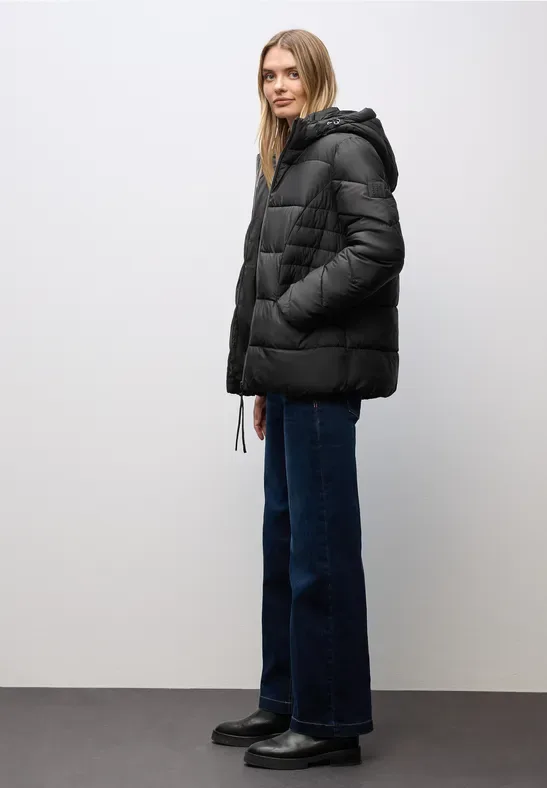 Kurze Steppjacke female Schwarz - Street One - FashionsVida