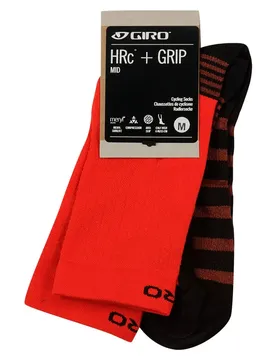 Giro Calzini Hrc+ Grip Bright / Red