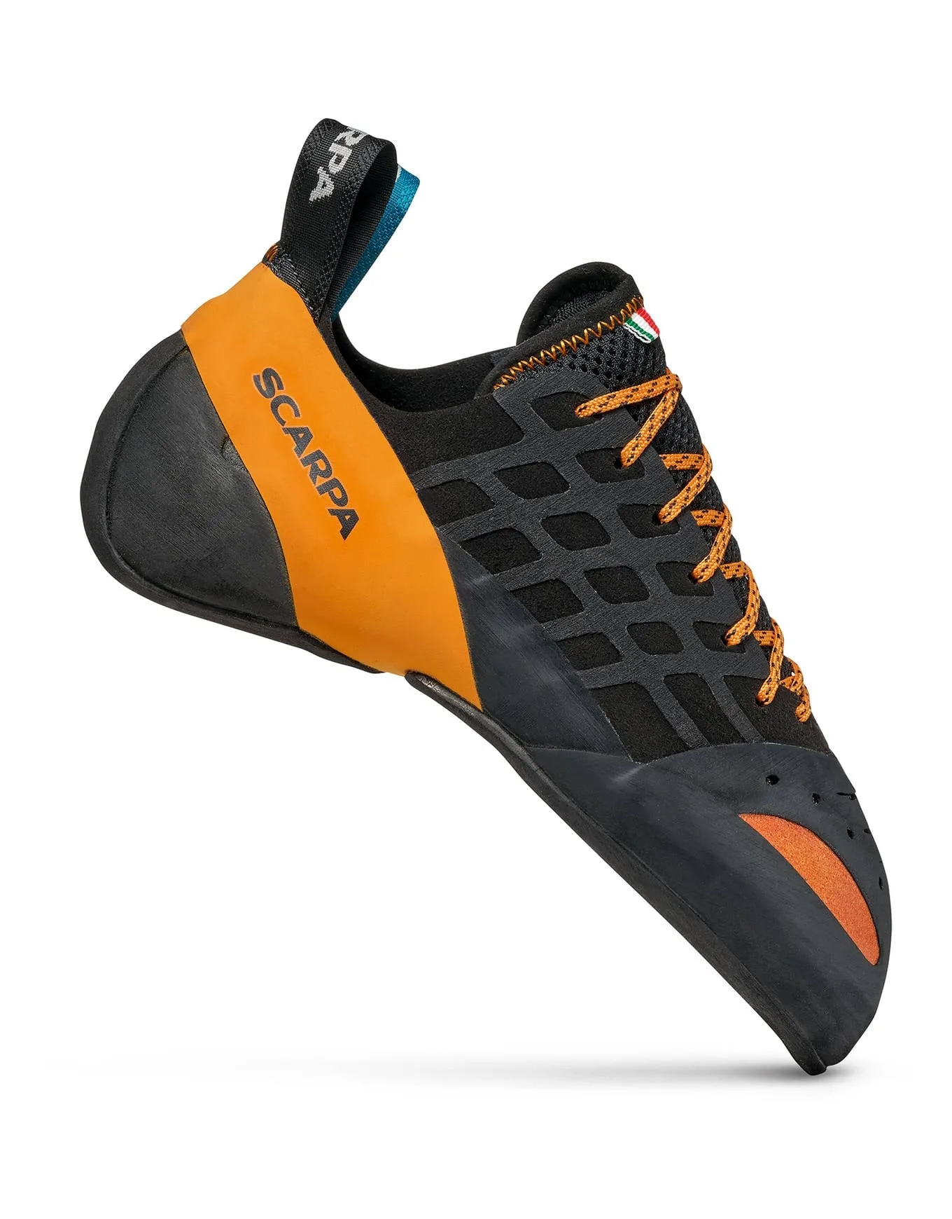 Chaussons d'escalade - Instinct en Cuir - Taille 41 - Orange - Scarpa - FashionsVida
