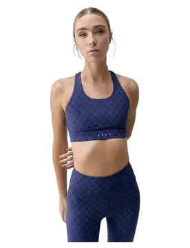Top De Sport à Maintien Moyen-élevé Monogram Next Blue XS