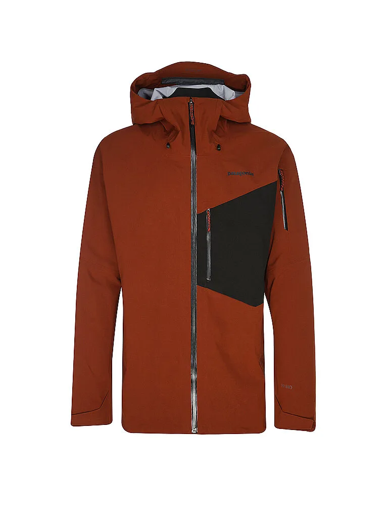 Giacca da turismo da uomo SnowDrifter 3L con cappuccio rame L - Patagonia - FashionsVida