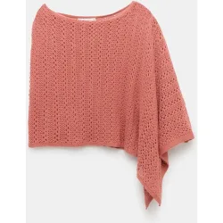 Capa calada tricot de mujer