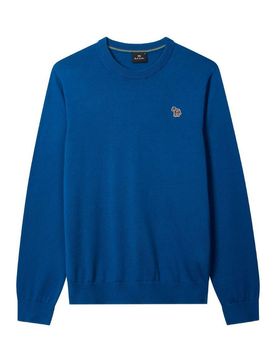 Maglione in cotone con logo Zebra