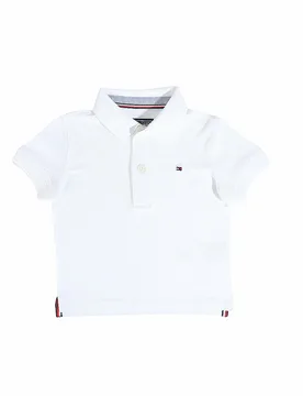 Polo da neonato bianco 80 - Tommy hilfiger - FashionsVida