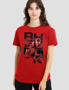 Captain America Brave New World Red Hulk Grit T-Shirt, Red - Red - Size: M - Marvel - FashionsVida