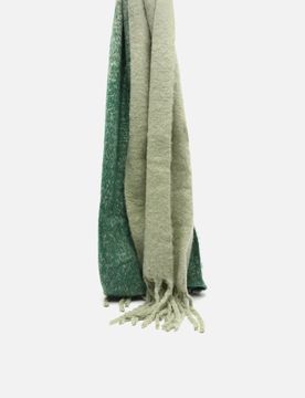 Misako Daura maxi bufanda Verde