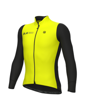 Giubbino invernale ciclismo SOLID FONDO 2.0 giallo fluo 2025
