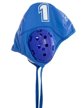 Water Polo Junior Swimming Cap 13 Units Blue One Size unisex - Softee - FashionsVida