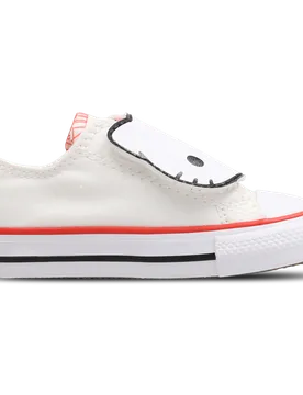CTAS Baby Shoes - White - Size 2 - Canvas - White - Size: 2 - Converse - FashionsVida
