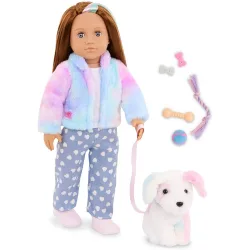 Muñeca Skylar con perrito