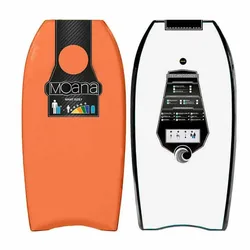 Bodyboard One With Leash 42´´ Orange / White 01 106.6 cm unisex